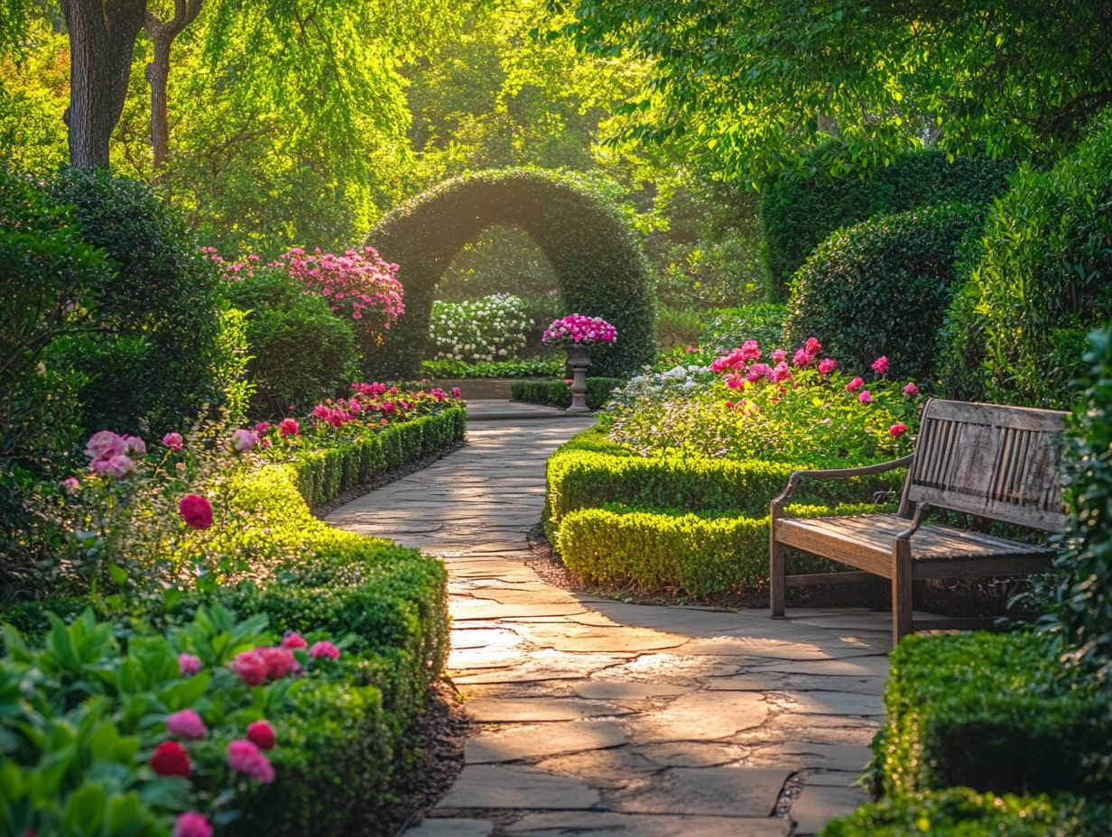 Beautiful Garden Paths